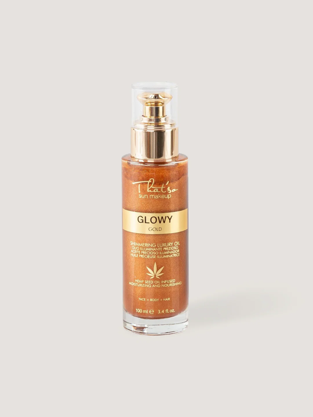 Glowy gold - Huille précieuse illuminatrice